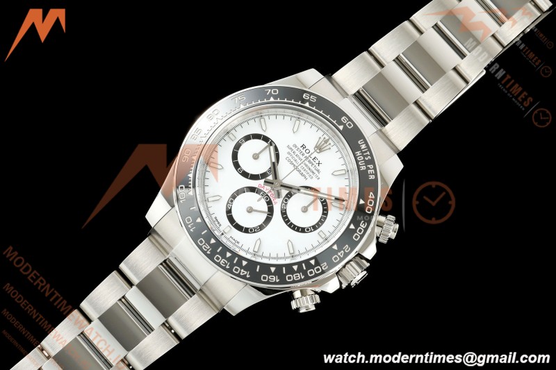 Rolex - Daytona 126500LN 40mm CER 904L SS/SS White Clean Plus DD4131