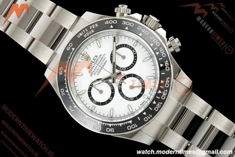 Rolex - Daytona 126500LN 40mm CER 904L SS/SS White Clean Plus DD4131