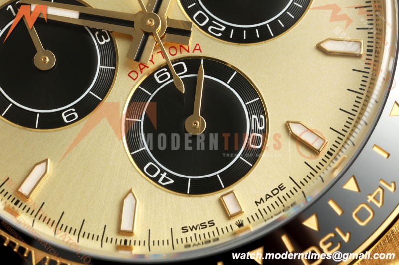 Rolex - Daytona 126518LN 40mm Gain Weight CER/YG/RU Gold/Blk/Stk ARF DD4131