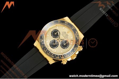 Rolex - Daytona 126518LN 40mm Gain Weight CER/YG/RU Gold/Blk/Stk ARF DD4131 | 롤렉스 - 데이토나 126518LN 40mm 게인 웨이트 CER/YG/RU 골드/블랙/스틸 ARF DD4131