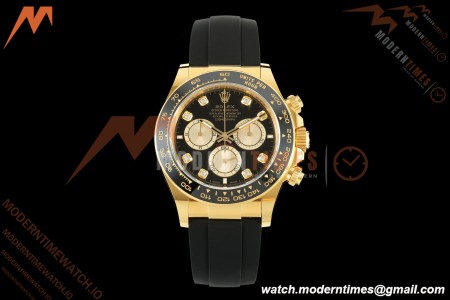 Rolex - Daytona 126518LN 40mm Gain Weight CER/YG/RU Blk/Gold/Dia ARF DD4131 | 롤렉스 - 데이토나 126518LN 40mm 게인 웨이트 CER/YG/RU 블랙/골드/직경 ARF DD4131