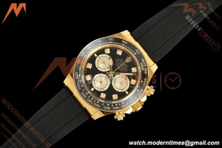 Rolex - Daytona 126518LN 40mm Gain Weight CER/YG/RU Blk/Gold/Dia ARF DD4131 | 롤렉스 - 데이토나 126518LN 40mm 게인 웨이트 CER/YG/RU 블랙/골드/직경 ARF DD4131