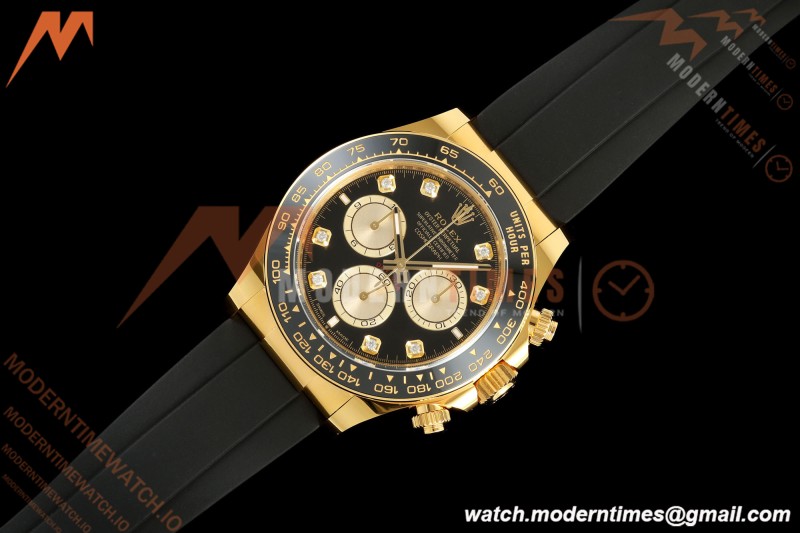 Rolex - Daytona 126518LN 40mm Gain Weight CER/YG/RU Blk/Gold/Dia ARF DD4131