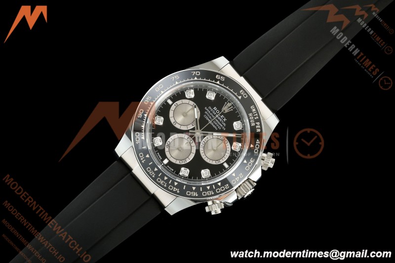 Rolex - Daytona 126519LN 40mm Gain Weight CER/WG/RU Blk/Silv/Dia ARF DD4131