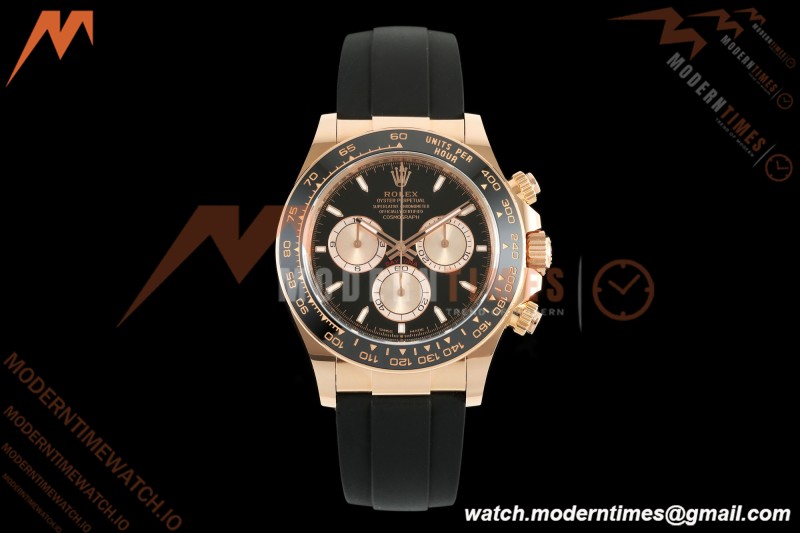 Rolex - Daytona 126515LN 40mm Gain Weight CER/RG/RU Blk/Gold/Stk ARF DD4131 | 롤렉스 - 데이토나 126515LN 40mm 게인 웨이트 CER/RG/RU 블랙/골드/스틸 ARF DD4131