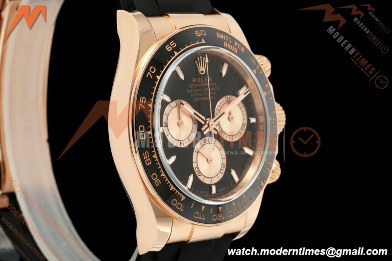 Rolex - Daytona 126515LN 40mm Gain Weight CER/RG/RU Blk/Gold/Stk ARF DD4131 | 롤렉스 - 데이토나 126515LN 40mm 게인 웨이트 CER/RG/RU 블랙/골드/스틸 ARF DD4131