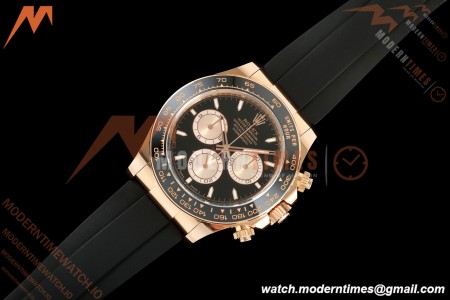 Rolex - Daytona 126515LN 40mm Gain Weight CER/RG/RU Blk/Gold/Stk ARF DD4131 | 롤렉스 - 데이토나 126515LN 40mm 게인 웨이트 CER/RG/RU 블랙/골드/스틸 ARF DD4131