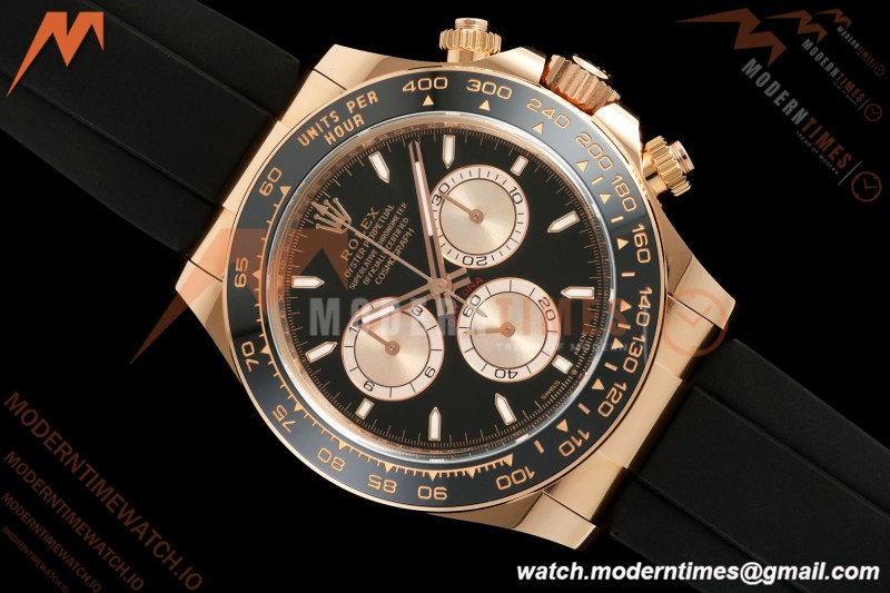 Rolex - Daytona 126515LN 40mm Gain Weight CER/RG/RU Blk/Gold/Stk ARF DD4131 | 롤렉스 - 데이토나 126515LN 40mm 게인 웨이트 CER/RG/RU 블랙/골드/스틸 ARF DD4131