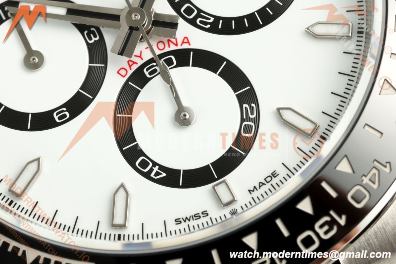 Rolex - Daytona 126500LN 40mm CER 904L SS/SS White ARF DD4131