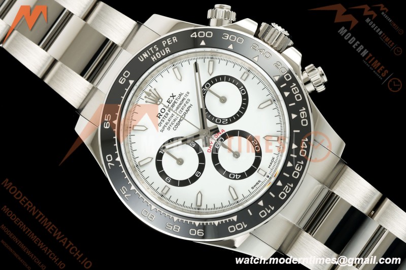 Rolex - Daytona 126500LN 40mm CER 904L SS/SS White ARF DD4131