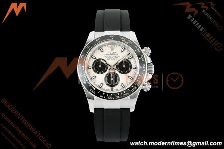 Rolex - Daytona 126519LN 40mm Gain Weight CER/WG/RU Grey/Blk/Stk Meteorite Dial UFO UF4131 Free Sprung