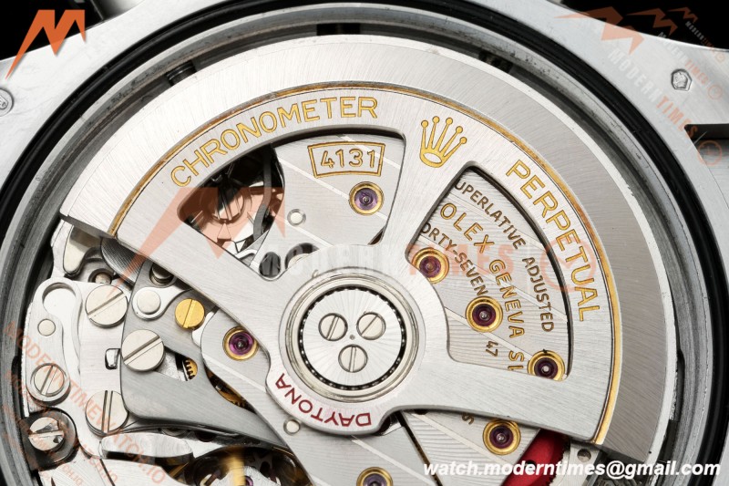 Rolex - Daytona 126519LN 40mm Gain Weight CER/WG/RU Grey/Blk/Stk Grey Dial UFO UF4131 Free Sprung