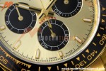 Rolex - Daytona 126518LN 40mm Gain Weight 904L Ceramic YG/RU Gold/Black UFO UF4131 Free Sprung