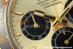 Rolex - Daytona 126518LN 40mm Gain Weight 904L Ceramic YG/RU Gold/Black UFO UF4131 Free Sprung