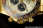 Rolex - Daytona 126518LN 40mm Gain Weight 904L Ceramic YG/RU Gold/Black UFO UF4131 Free Sprung