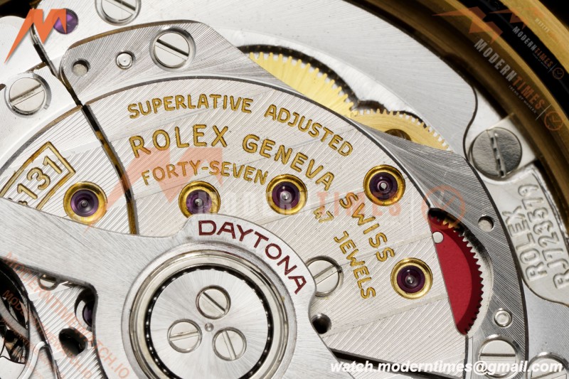 Rolex - Daytona 126518LN 40mm Gain Weight 904L CER/YG/RU GREY/BLK Meteorite Dial UFO UF4131 Free Sprung