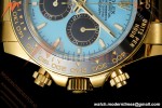 Rolex - Daytona 126518LN 40mm Gain Weight CER/YG/RU Blu/Blk Turquoise Dial UFO UF4131 Free Sprung