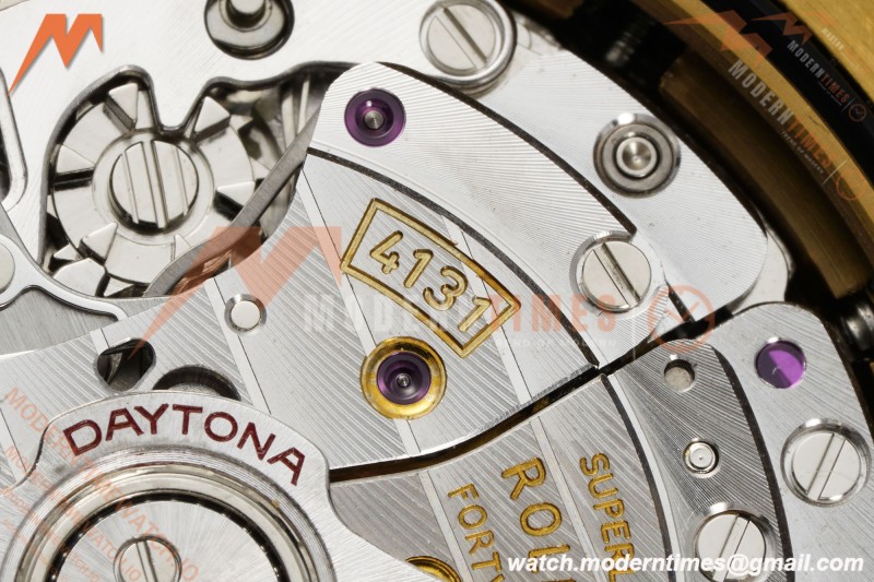 Rolex - Daytona 126518LN 40mm Gain Weight CER/YG/RU Gold Dial UFO UF4131 Free Sprung