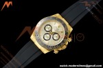 Rolex - Daytona 126518LN 40mm Gain Weight CER/YG/RU Gold Dial UFO UF4131 Free Sprung