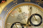 Rolex - Daytona 126518LN 40mm Gain Weight CER/YG/RU Gold Dial UFO UF4131 Free Sprung