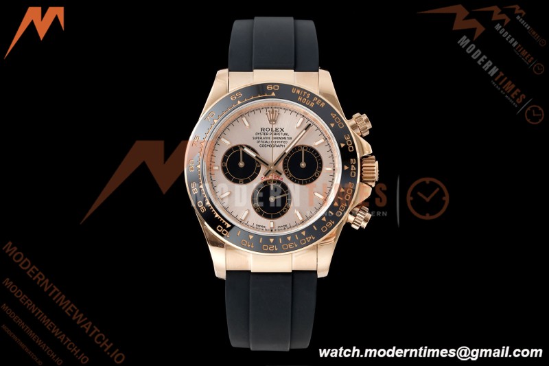 Rolex - Daytona 126515LN 40mm Gain Weight CER/RG/RU CHAMP/BLK/STK UFO UF4131 Free Sprung