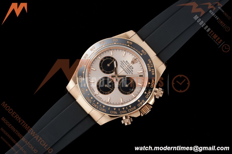 Rolex - Daytona 126515LN 40mm Gain Weight CER/RG/RU CHAMP/BLK/STK UFO UF4131 Free Sprung
