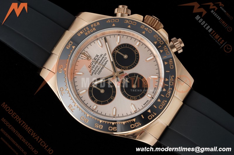 Rolex - Daytona 126515LN 40mm Gain Weight CER/RG/RU CHAMP/BLK/STK UFO UF4131 Free Sprung