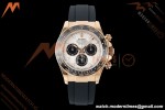 Rolex - Daytona 126515LN 40mm Gain Weight CER/RG/RU GREY/BLK Meteorite Dial UFO UF4131 Free Sprung | 롤렉스 데이토나 126515LN 40mm 게인 웨이트 CER/RG/RU 그레이/블랙 운석 다이얼 UFO UF4131 프리 스프링