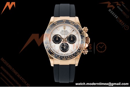 Rolex - Daytona 126515LN 40mm Gain Weight CER/RG/RU GREY/BLK Meteorite Dial UFO UF4131 Free Sprung