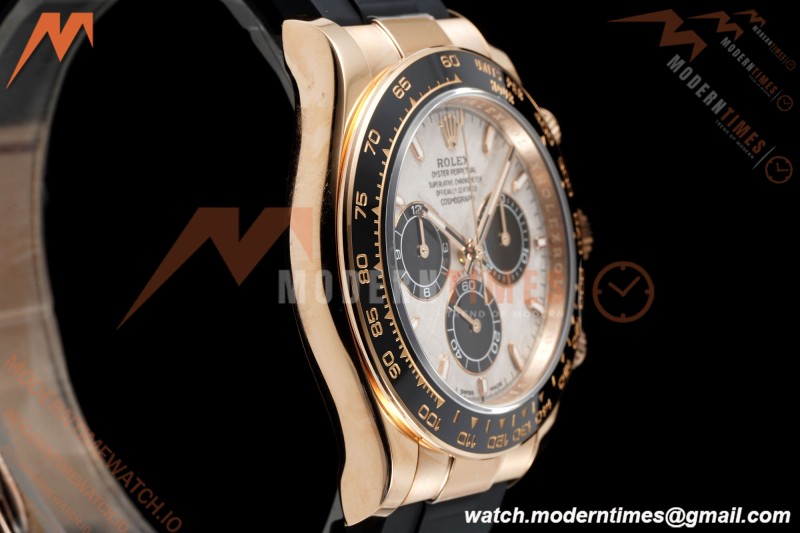 Rolex - Daytona 126515LN 40mm Gain Weight CER/RG/RU GREY/BLK Meteorite Dial UFO UF4131 Free Sprung | 롤렉스 데이토나 126515LN 40mm 게인 웨이트 CER/RG/RU 그레이/블랙 운석 다이얼 UFO UF4131 프리 스프링