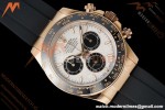 Rolex - Daytona 126515LN 40mm Gain Weight CER/RG/RU GREY/BLK Meteorite Dial UFO UF4131 Free Sprung | 롤렉스 데이토나 126515LN 40mm 게인 웨이트 CER/RG/RU 그레이/블랙 운석 다이얼 UFO UF4131 프리 스프링
