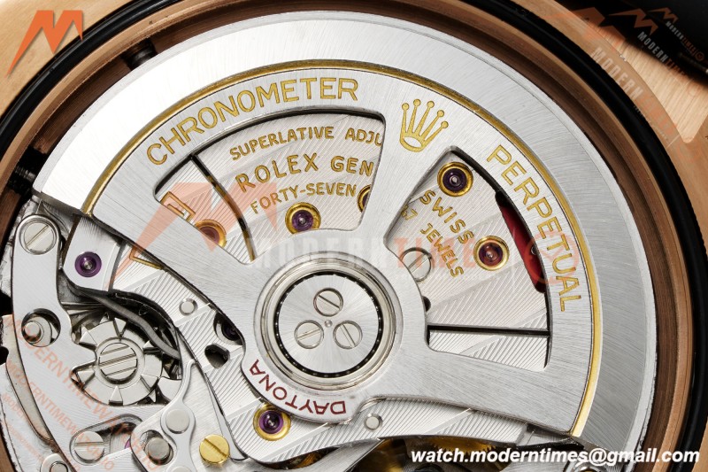 Rolex - Daytona 126515LN 40mm Gain Weight CER/RG/RU CHOCO/BLK/STK UFO UF4131 Free Sprung
