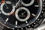 Rolex - Daytona 126500LN 40mm CER 904L SS/SS Black Clean Plus DD4131 | 롤렉스 데이토나 126500LN 40mm 세라믹 베젤 904L 스테인리스 스틸/스테인리스 스틸 블랙 다이얼 클린 팩토리 플러스 DD4131 무브먼트