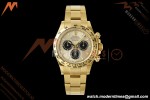 Rolex - Daytona 126508 40mm Gain Weight YG/YG Gold/Blk/Stk Clean Plus DD4131 | 롤렉스 데이토나 126508 40mm, 무게 증가 버전, 옐로우 골드/옐로우 골드, 블랙 다이얼, 스틸 브레이슬릿, 클린 팩토리 제작, DD4131 무브먼트 탑재