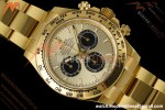Rolex - Daytona 126508 40mm Gain Weight YG/YG Gold/Blk/Stk Clean Plus DD4131 | 롤렉스 데이토나 126508 40mm, 무게 증가 버전, 옐로우 골드/옐로우 골드, 블랙 다이얼, 스틸 브레이슬릿, 클린 팩토리 제작, DD4131 무브먼트 탑재