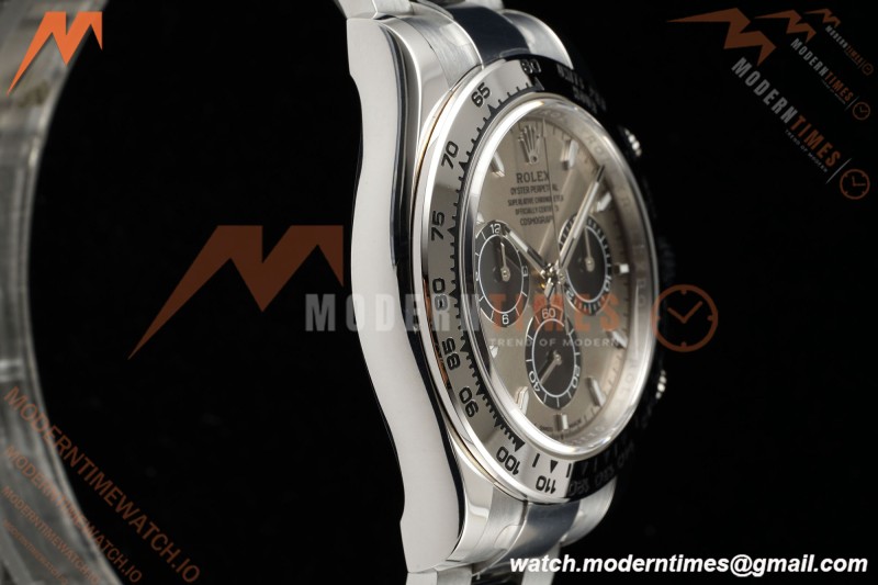 Rolex - Daytona 126509 40mm Gain Weight SS/SS Grey/Blk/Stk Clean Plus DD4131 | 롤렉스 데이토나 126509 40mm, 무게 증가 버전, 스테인리스 스틸/스테인리스 스틸, 그레이/블랙 다이얼, 클린 팩토리 제작, DD4131 무브먼트 탑재