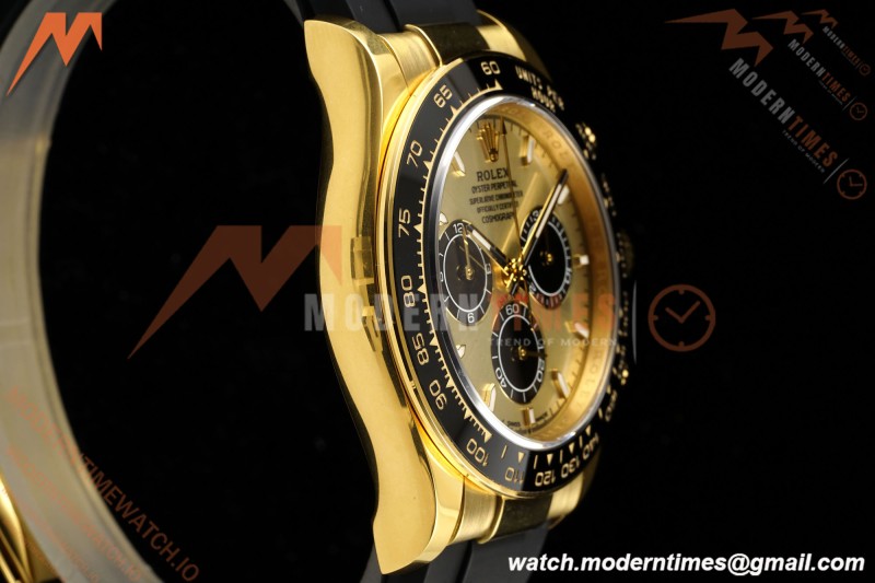 Rolex - Daytona 126518LN 40mm Gain Weight 904L Ceramic YG/RU Gold/Black Clean Plus DD4131