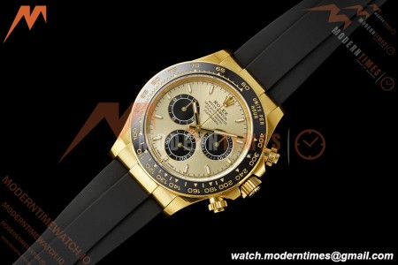 Rolex - Daytona 126518LN 40mm Gain Weight 904L Ceramic YG/RU Gold/Black Clean Plus DD4131