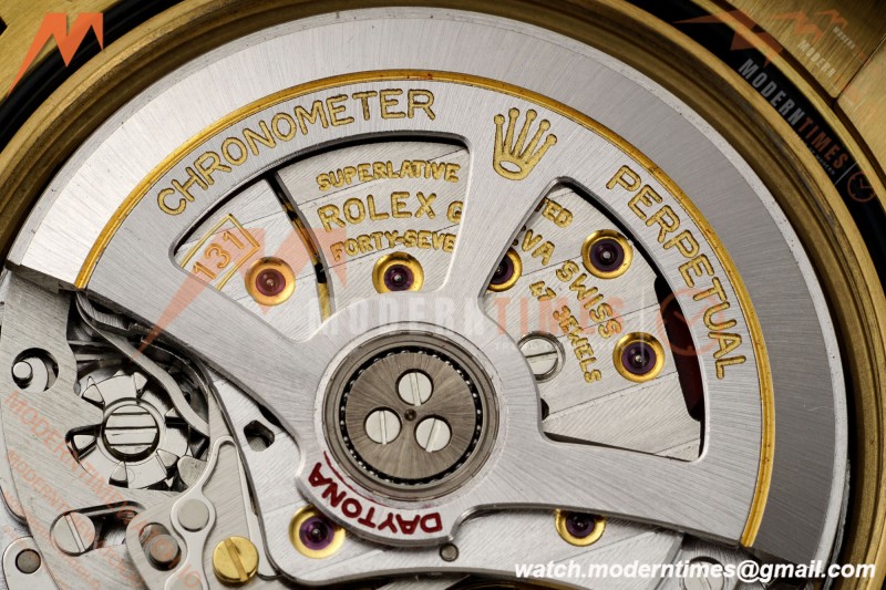Rolex - Daytona 126518LN 40mm Gain Weight 904L Ceramic YG/RU Gold/Black Clean Plus DD4131