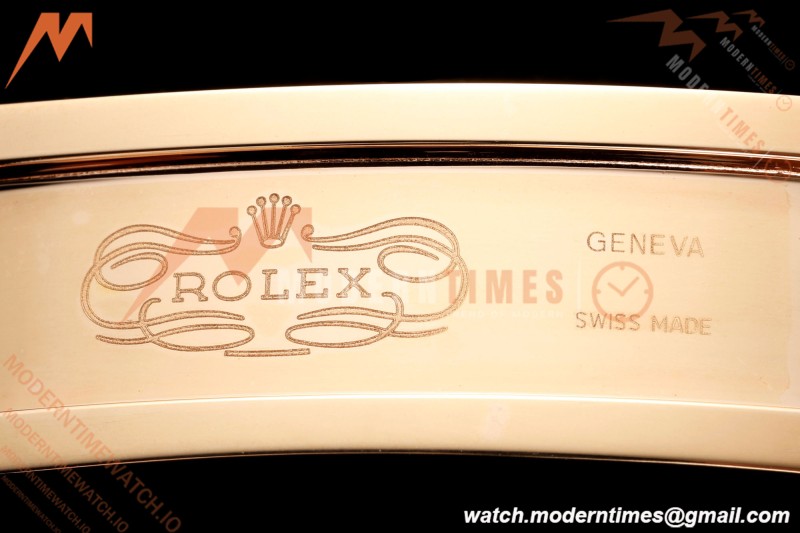 Rolex - Daytona Rainbow Blaken 116595 RBOW 40mm RG/RG Diamond Skeleton Sonic DD4130