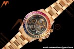 Rolex - Daytona Rainbow Blaken 116595 RBOW 40mm RG/RG Diamond Skeleton Sonic DD4130