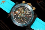 Rolex - Daytona Blaken 40mm Black PVD/RU Tiffany Blue Skeleton Sonic DD4130