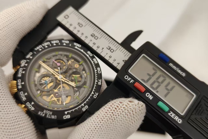 Rolex - Daytona Blaken 40mm Black PVD/RU Tiffany Blue Skeleton Sonic DD4130
