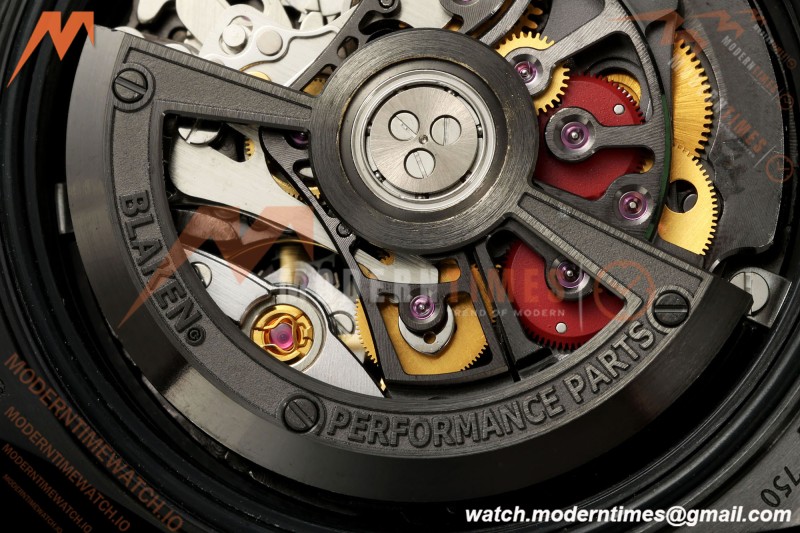 Rolex - Daytona Blaken 40mm Black PVD/RU Purple Skeleton Sonic DD4130