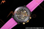 Rolex - Daytona Blaken 40mm Black PVD/RU Purple Skeleton Sonic DD4130