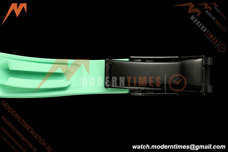 Rolex - Daytona Blaken 40mm Black PVD/RU Mint Green Skeleton Sonic DD4130