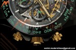 Rolex - Daytona Blaken 40mm Black PVD/RU Mint Green Skeleton Sonic DD4130