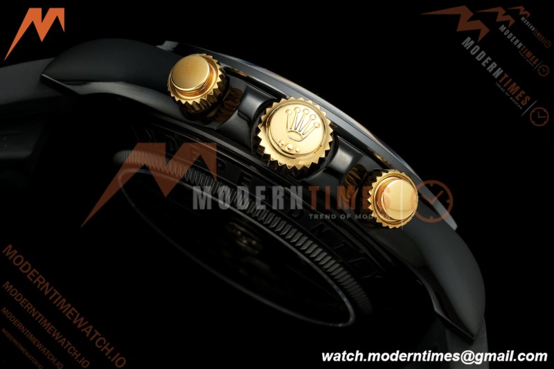 Rolex - Daytona Blaken 40mm Black PVD/RU Cronus Art Gold Skeleton Sonic DD4130