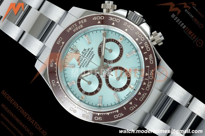 Rolex - Daytona 126506 40mm Gain Weight Brn CER/SS I-Blu/Dia UFO UF4131 Free Sprung