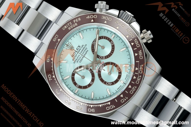 Rolex - Daytona 126506 40mm Gain Weight Brn CER/SS I-Blu/Stk UFO UF4131 Free Sprung